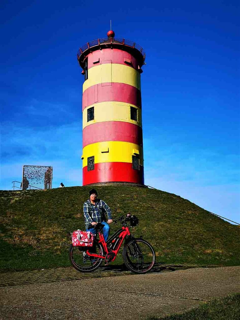 Fahrrad Gäde eBike Tour Pilsumer Leuchtturm